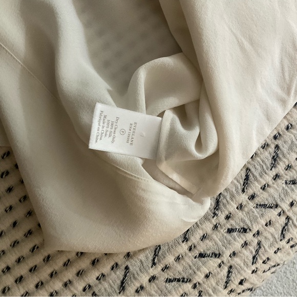 Women's Everlane - Silk Square Muscle Top - Sz14 - Picture 3 of 6